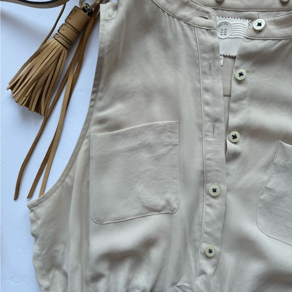 Anthropologie 9-H STCL  Button Up Colorblock Dress ♥️♥️♥️ - Picture 11 of 15